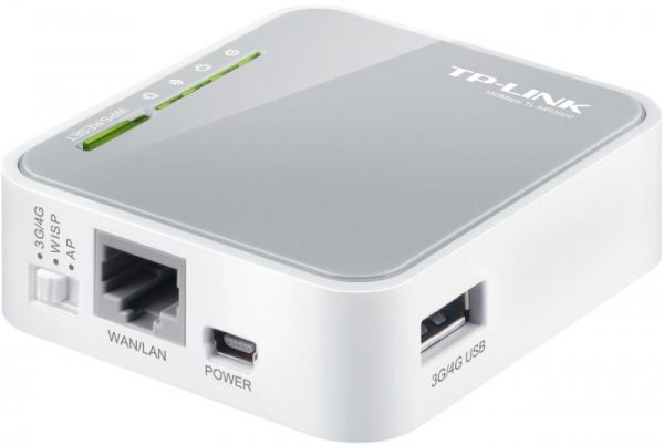 Router Wireless TP-Link TL-MR3020, WI-FI, Single-Band - imagine 3