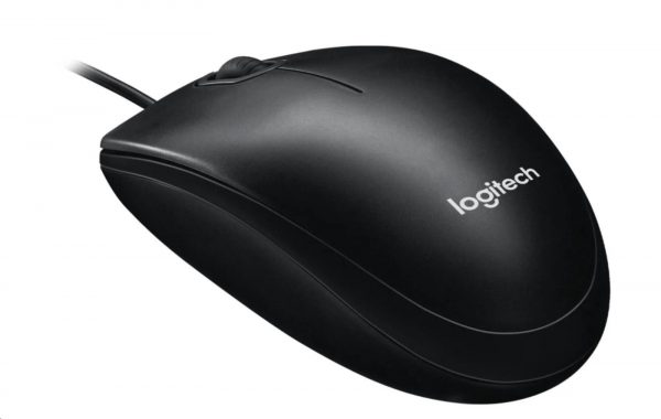 Mouse Logitech M100, optic, interfata USB, rezolutie 1000 DPI, negru - imagine 3