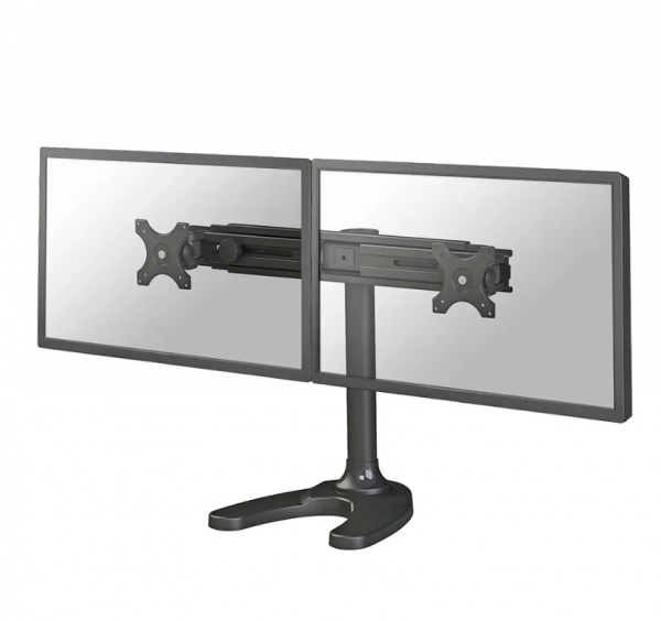 Suport dublu monitor de birou Neomounts FPMA-D700DD; pentru display-uri cu