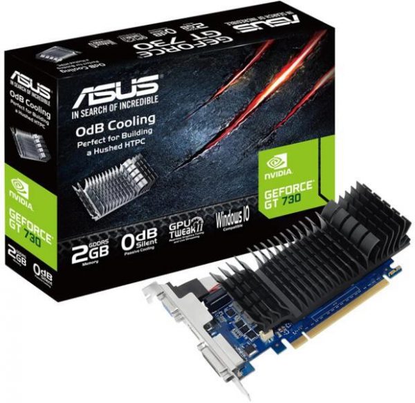 Placa Video ASUS GeForce® GT 730 2GB DDR3 EVO, PCI
