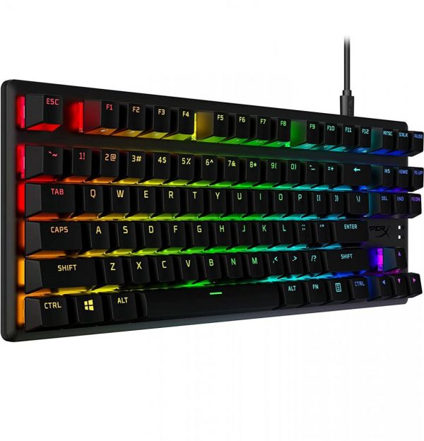 Tastatura HP HyperX Alloy Origins Core Pbt, Tastatura mecanica, Cablu