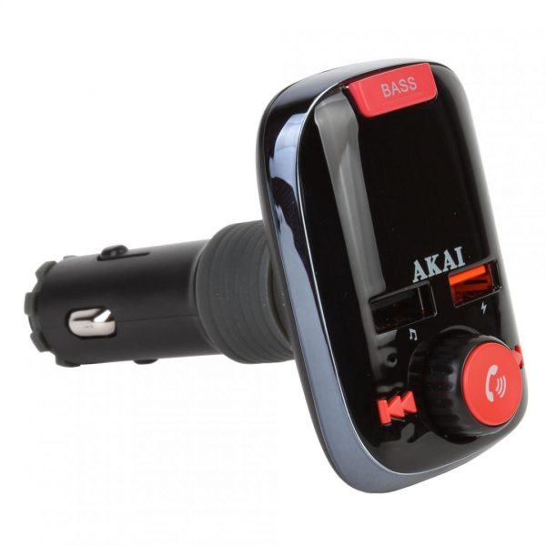 Modulator FM Akai BT FMT-74BT BLUETOOTH HANDSFREE CAR KIT FM - imagine 4