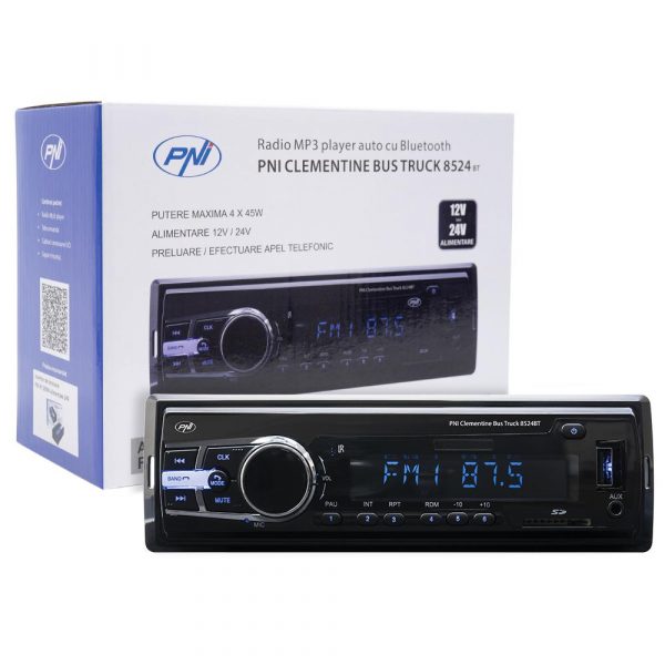 Radio MP3 player auto PNI Clementine Bus Truck 8524BT RDS