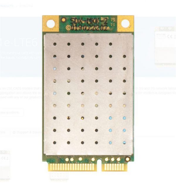 MIKROTIK RBLHGGR&R11E-LTE6 KIT Modem, Procesor: 800Mhz,256Mb RAM ,16Mb Flash, - imagine 3
