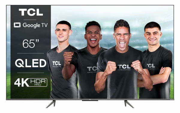 Televizor TCL QLED 65C635, 164 cm (65"), Smart Google TV,