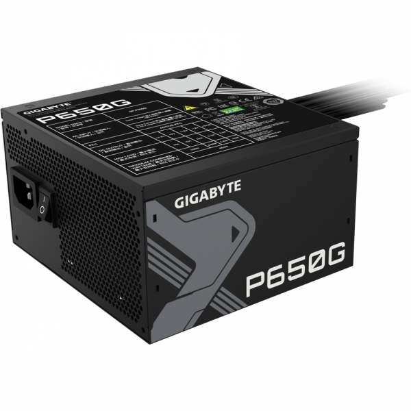 Sursa GIGABYTE 650W P650G, 80 PLUS GOLD - imagine 3