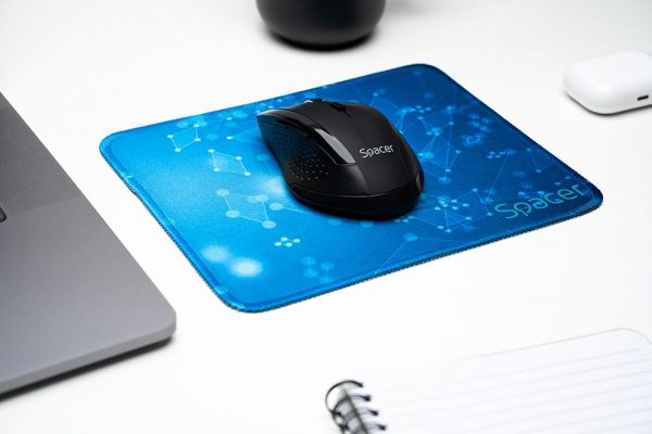 Mousepad SPACER, cauciuc si material textil, cusut pe margine, 220 - imagine 5