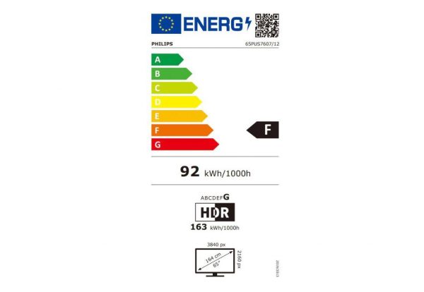 Smart TV Philips 65PUS7607/12 (Model 2022) 65"(164CM), LED 4K, Black - imagine 5