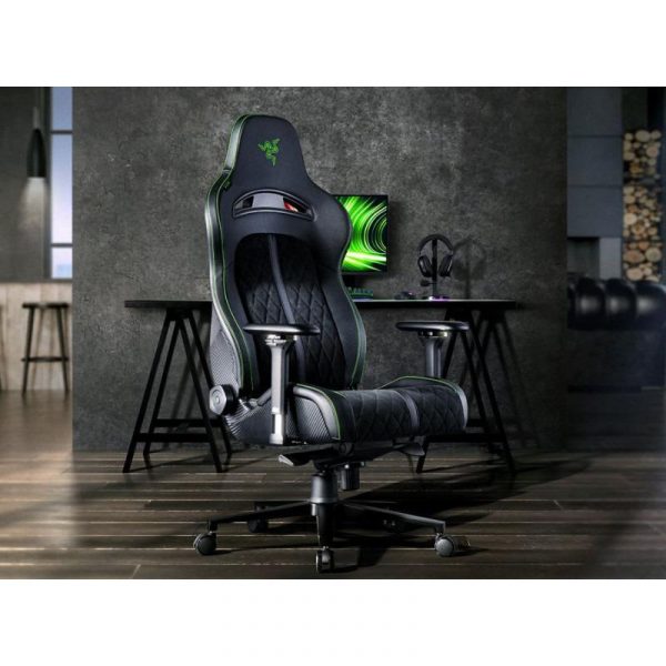 Scaun gaming Razer Enki Pro black-green - imagine 5