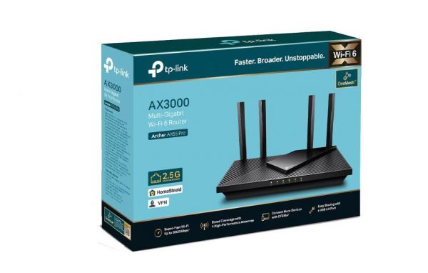 TP-Link Wireless Router, ARCHER AX55 PRO ;dual band AX3000 5 - imagine 6