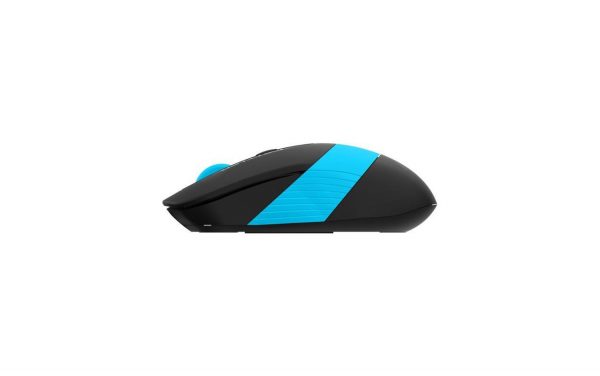 Mouse A4tech, gaming, wireless optic, 2000 dpi, negru / albastru - imagine 6