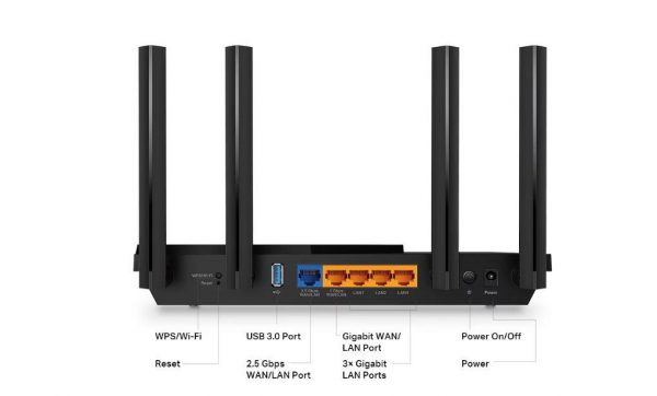 TP-Link Wireless Router, ARCHER AX55 PRO ;dual band AX3000 5 - imagine 4