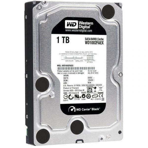 HDD  WD Black 1TB SATA-III 7200rpm 64mb - imagine 3