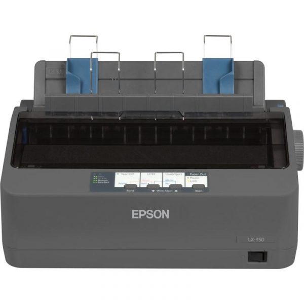 Imprimanta matriceala mono Epson LX-350, dimensiune A4, numar ace: 9