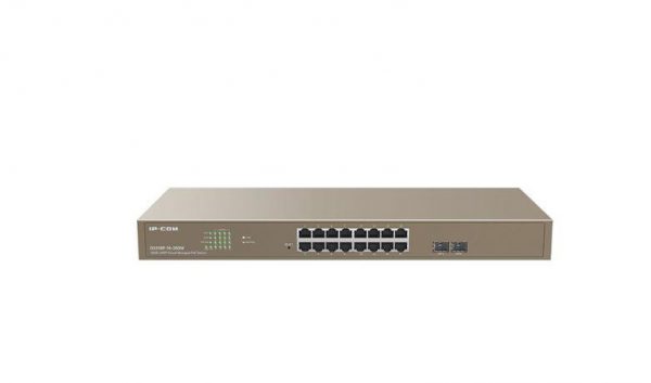 IP-COM 18-Port Gigabit Ethernet managed switch, G3318P-16-250W; Network standard: IEEE