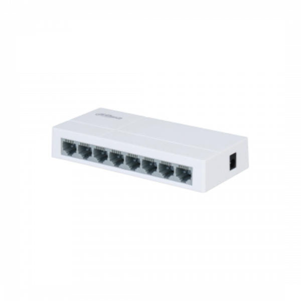 Switch Dahua 8 porturi Unmanaged, PFS3008-8ET-L, Interfata: 8 x 10/100 - imagine 4