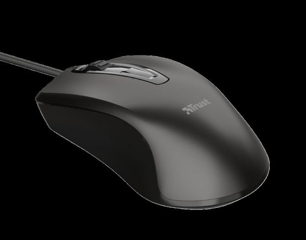 Mouse Trust Carve, USB Mouse, negru - imagine 3