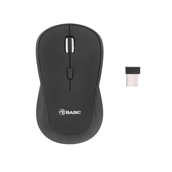 Mouse wireless Tellur Basic, regular, negru - imagine 3