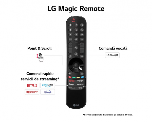 Televizor LG OLED evo 65C31, 164 cm, Smart, 4K Ultra - imagine 8