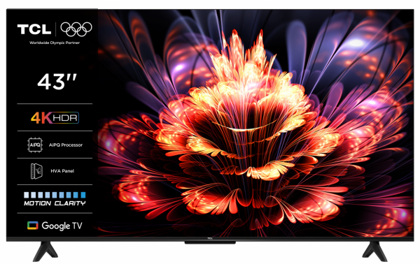Televizor TCL LED 43V6C, 108 cm, Smart Google TV, 4K