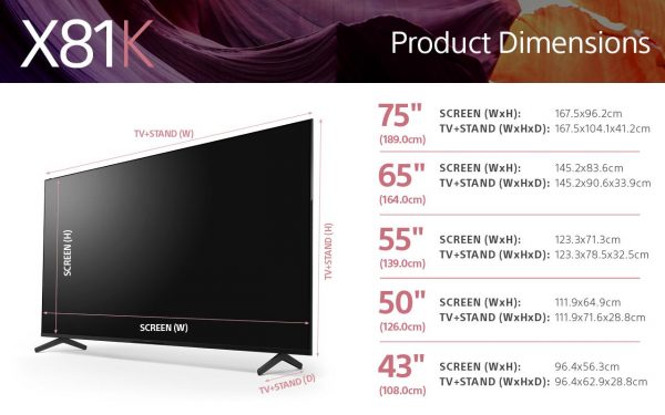 Televizor, Sony, Seria X80K, KD75X81KAEP, 2022, 75" - 189CM, LED, - imagine 3