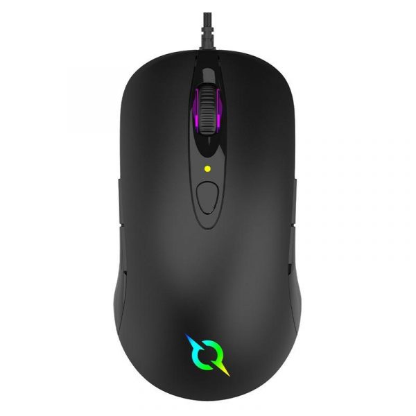 Mouse AQIRYS Orion, cu fir, 10 butoane, interfata USB 2.0