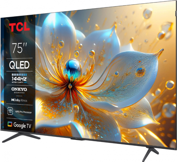 Televizor TCL QLED 75T8C, 189 cm, Smart Google TV, 4K - imagine 4