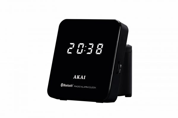 Radio cu ceas Akai ACRS-4000, Bluetooth 5.0 2.5W, negru - imagine 7