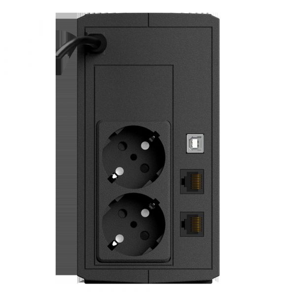 UPS NJOY Keen 600, 600 VA/360W, Line-interactive, 2 Prize Schuko - imagine 3