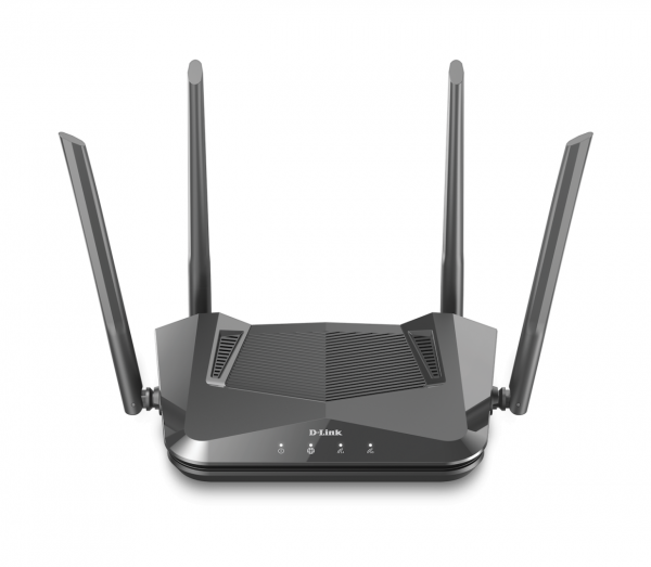 D-LINK AX1500 WI-FI 6 Easymesh gigabit Router DIR-X1530, CPU:900Mhz, RAM: