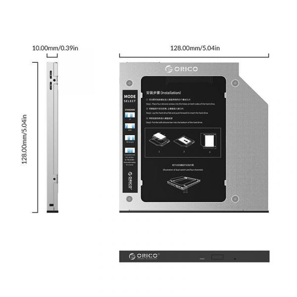 Caddy HDD Orico seria M95SS 2.5” - imagine 5
