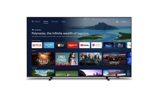 Smart TV Philips Ambilight 55PUS8007/12 (Model 2022) 55"(139CM), LED 4K, - imagine 3