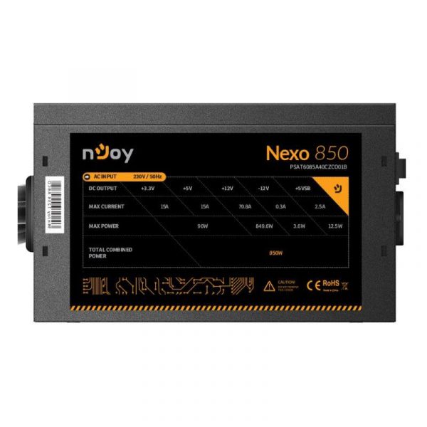 Sursa NJOY NEXO 850W 80+ GOLD - imagine 3