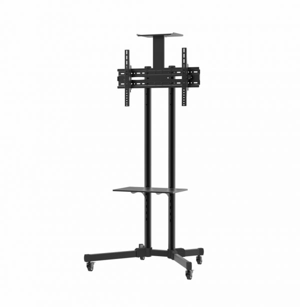 Stand TV Mobil Serioux TV109, Reglabil, 32-70'', VESA 600x400mm, suporta - imagine 6