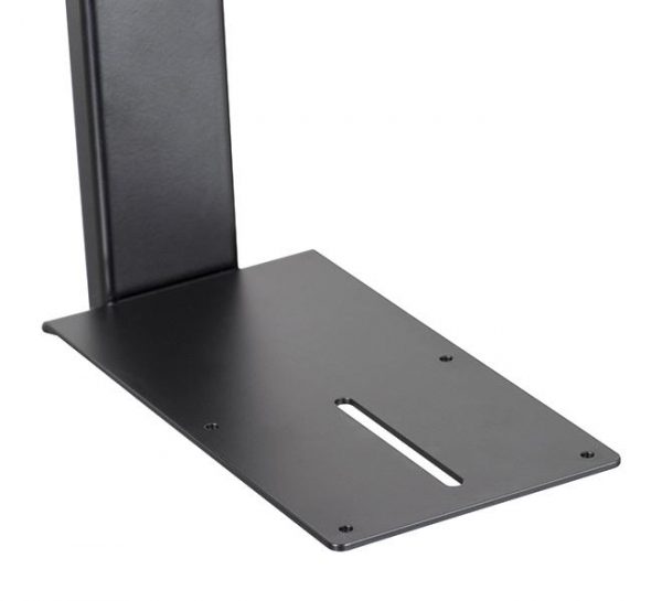 Stand mobil dublu B-Tech 56-65" 2m, negru - imagine 4