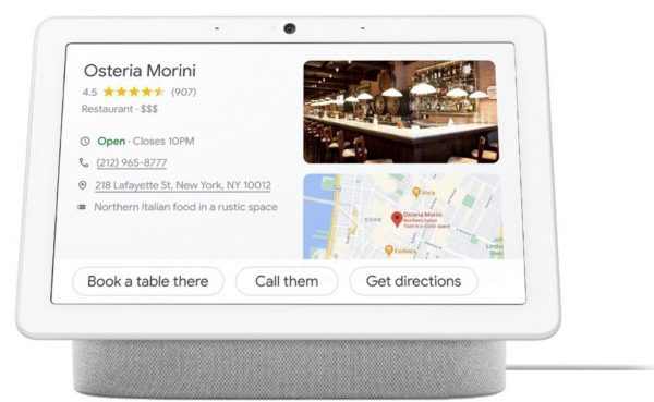 Boxa inteligenta Google Nest Hub Max, HD touchscreen 10", Camera - imagine 4