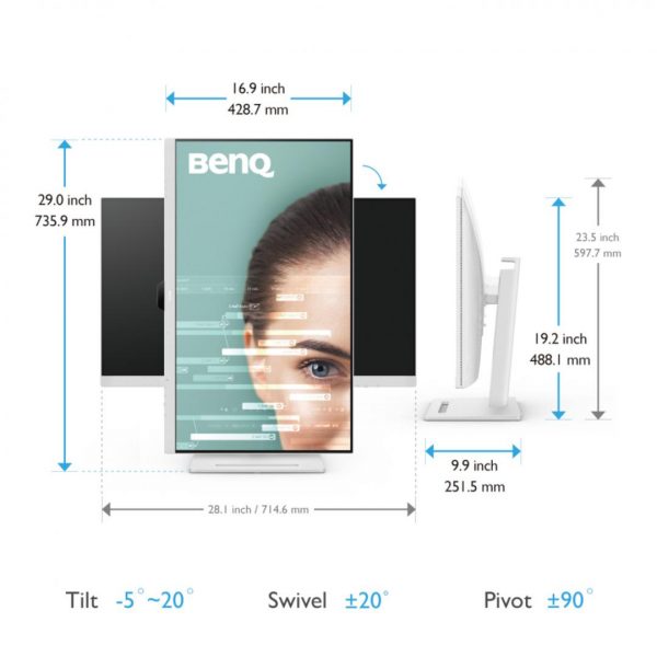 Monitor BenQ 32" GW3290QT - imagine 4