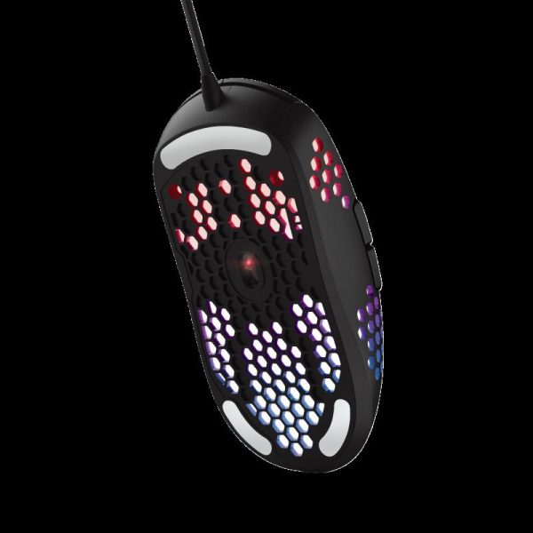 Mouse Trust GXT 960, Graphin Ultra-lightweight Gaming Mouse, negru - imagine 6