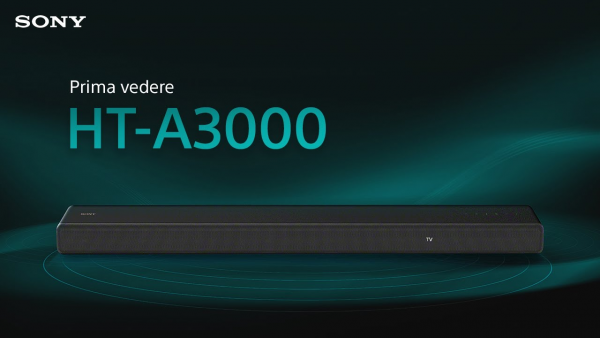 Soundbar Sony HT-A3000, 3.1ch, Dolby Atmos, 250W, Bluetooth 5.0, LDAC, - imagine 3