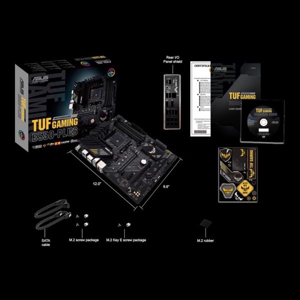 Placa de baza ASUS TUF GAMING B550-PLUS, Socket AM4 - imagine 4