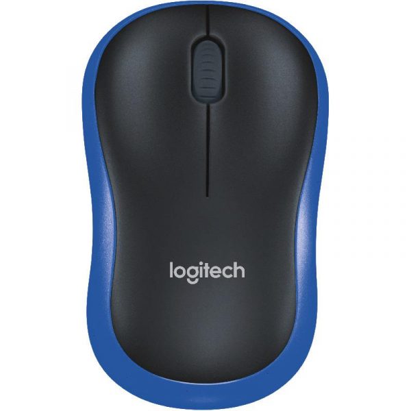 Mouse Logitech M185 Wireless, 1000 DPI, albastru - imagine 3