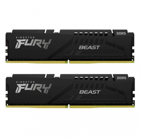 Memorie RAM Kingston FURY Beast XMP 32GB  DDR5 6400MHz - imagine 3