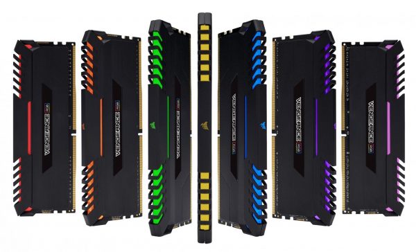 Memorie RAM Corsair Vengeance RGB, DIMM, DDR4, 32GB (4x8GB), CL16, - imagine 3