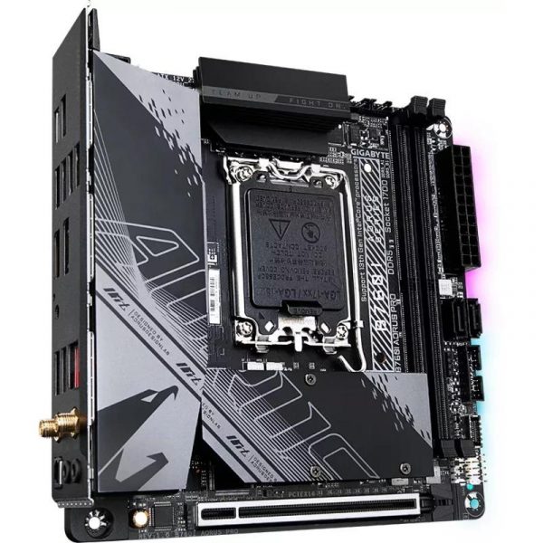 Placa de Baza GIGABYTE B760I AORUS PRO LGA1700 - imagine 4