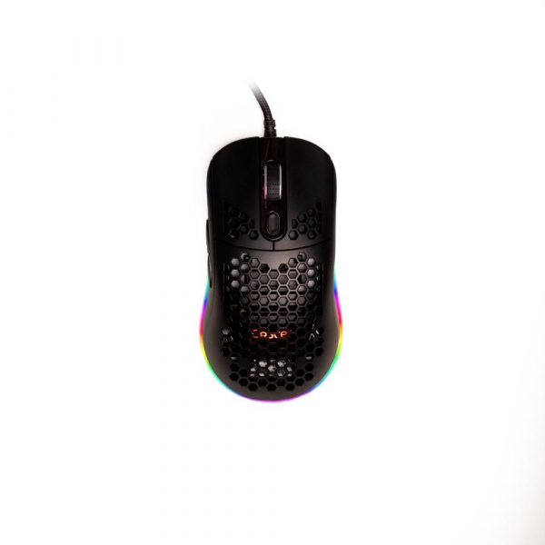 MOUSE Spacer Gaming SPGM-ALIEN-LIGHT, cu fir, USB, optic, 6.400 dpi, - imagine 3