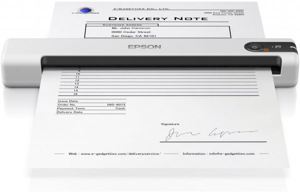 Scanner Epson DS-70 portabil, dimensiune A4, tip sheetfed, viteza scanare: