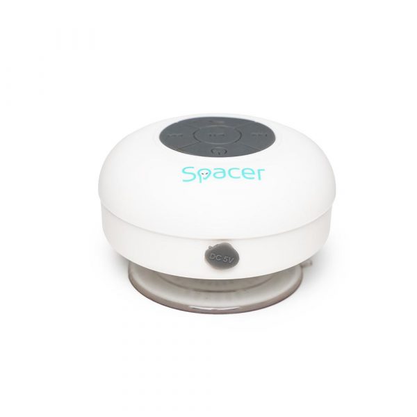 Boxa Spacer DUCKY-WHT portabila, 3W RMS, control volum, acumulator 300mAh,