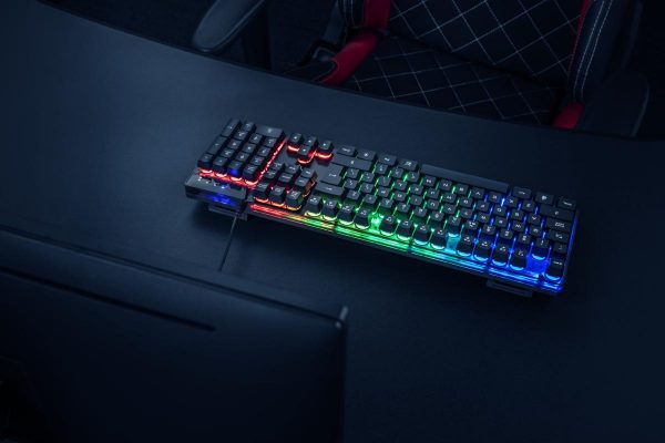 Tastatura Trust GXT 835 Azor, gaming, neagra - imagine 8