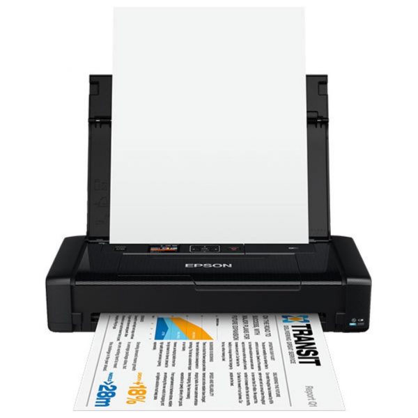 Imprimanta inkjet color portabila Epson WF-100W, dimensiune A4, viteza 7ppm - imagine 3