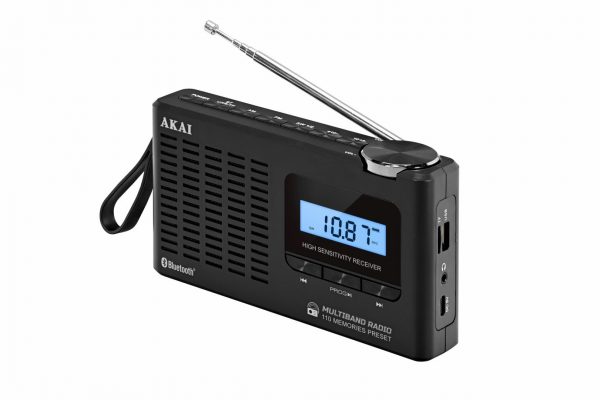 Radio cu ceas Akai APR-600 cu baterii 3x AAA, bluetooth - imagine 8
